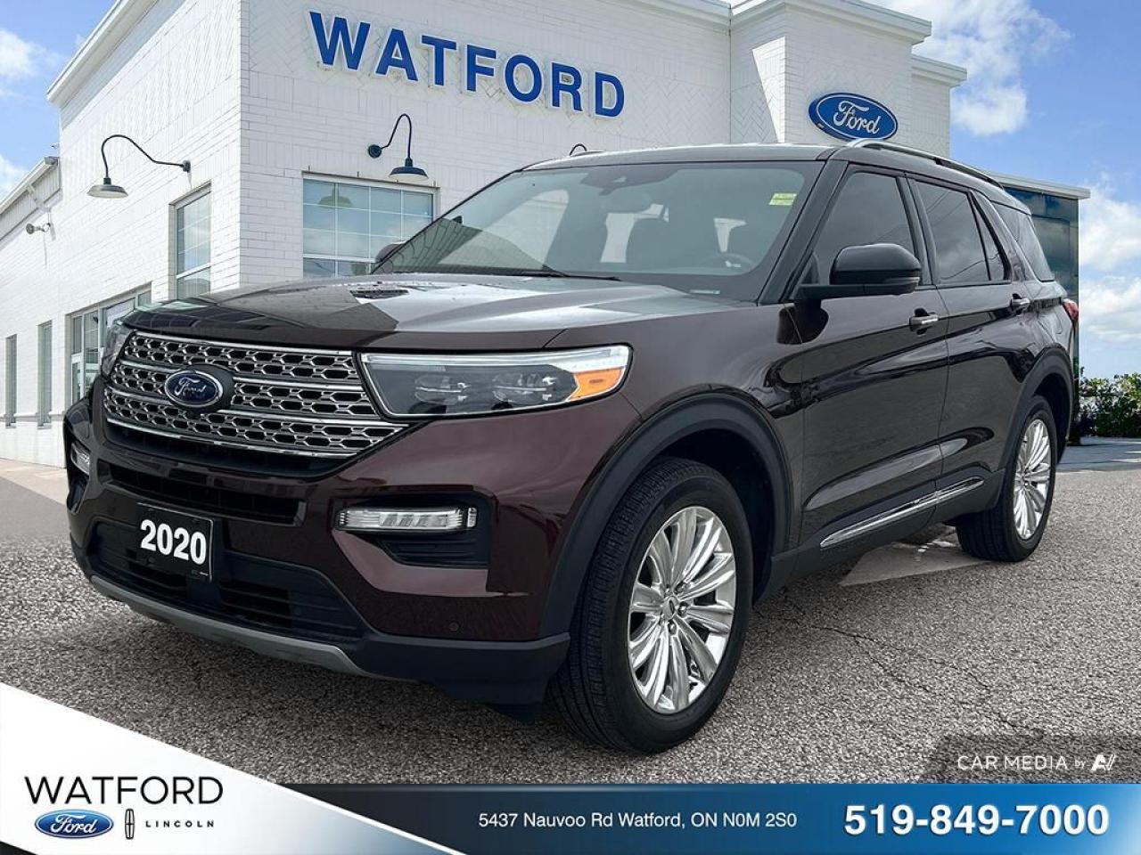 Used 2020 Ford Explorer Limited 4WD for sale in Watford, ON