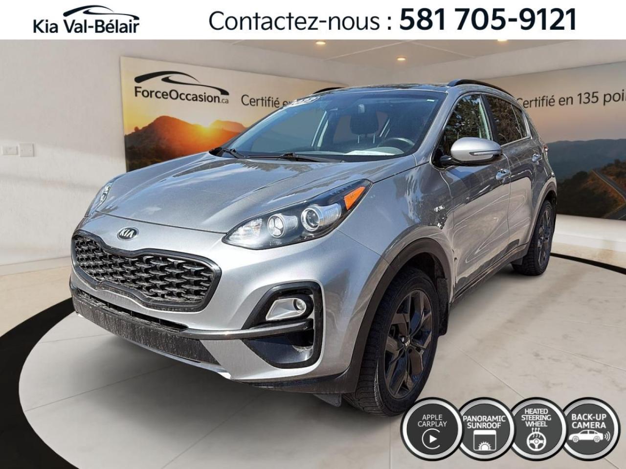 Used 2022 Kia Sportage EX S A/C * AWD * TOIT * CAMÉRA * CARPLAY * CRUISE for sale in Québec, QC