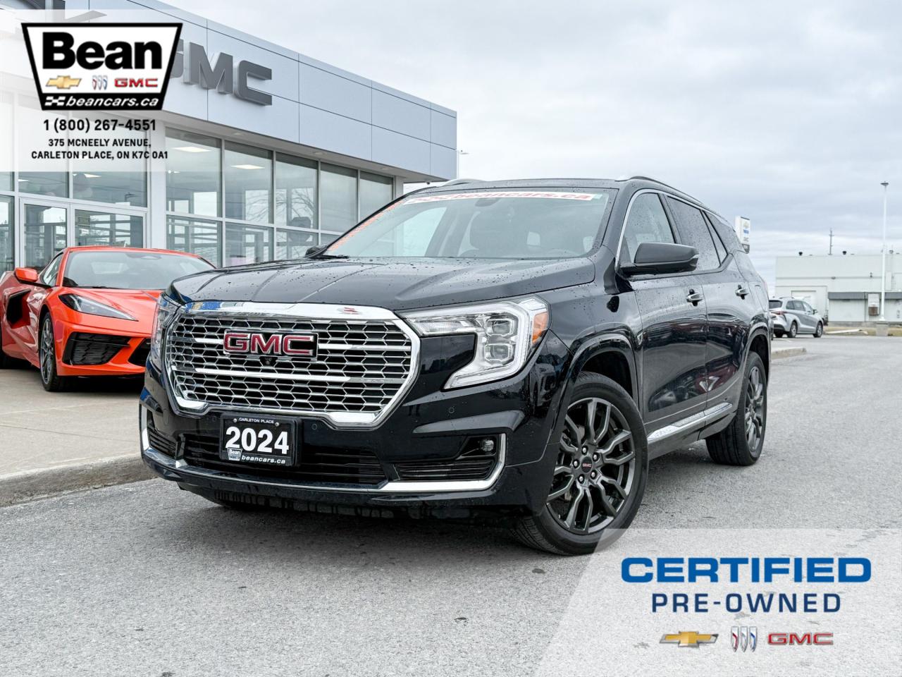 Used 2024 GMC Terrain Denali 1.5L 4 CYL WITH REMOTE START/ENTRY, SUNROOF, HEATED/VENTILATED SEATS, HEATED STEERING WHEEL, POWER LIFTGATE, BOSE SOUND SYSTEM for sale in Carleton Place, ON