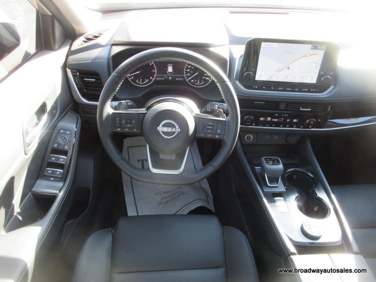 2023 Nissan Rogue ALL-WHEEL DRIVE SL-VERSION 5 PASSENGER 2.5L - DOHC.. NAVIGATION.. PANORAMIC SUNROOF.. LEATHER.. HEATED SEATS & WHEEL.. POWER TAILGATE.. Photo