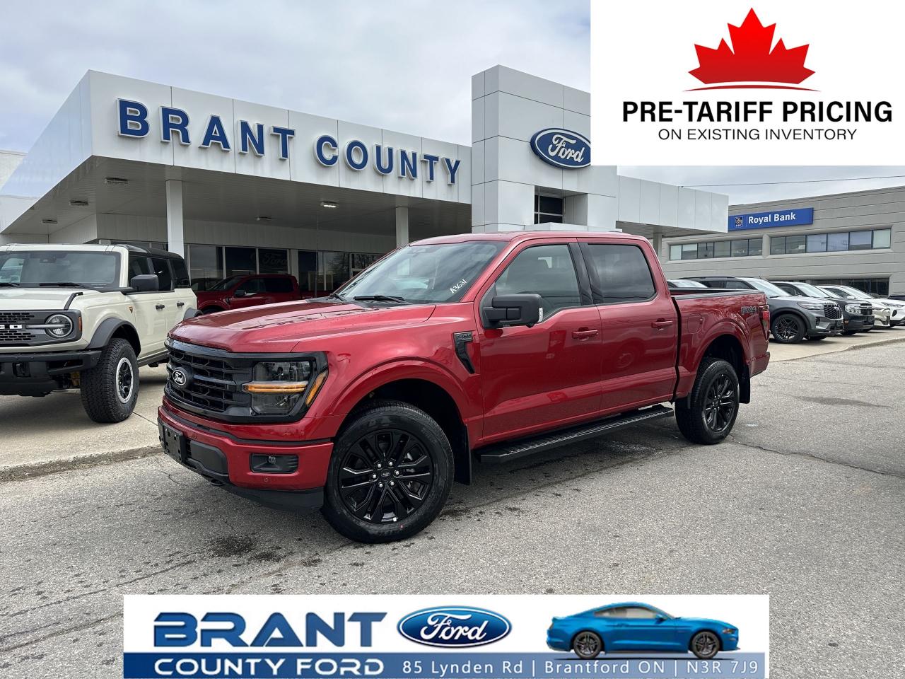 New 2025 Ford F-150 XLT for sale in Brantford, ON