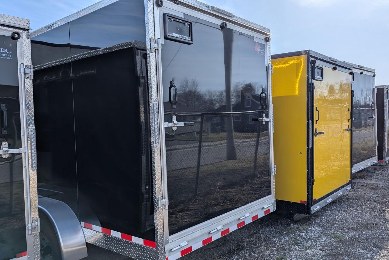 2025 Canadian Trailer Company 7x16 V-Nose Cargo Trailer Aluminum Tandem Axle