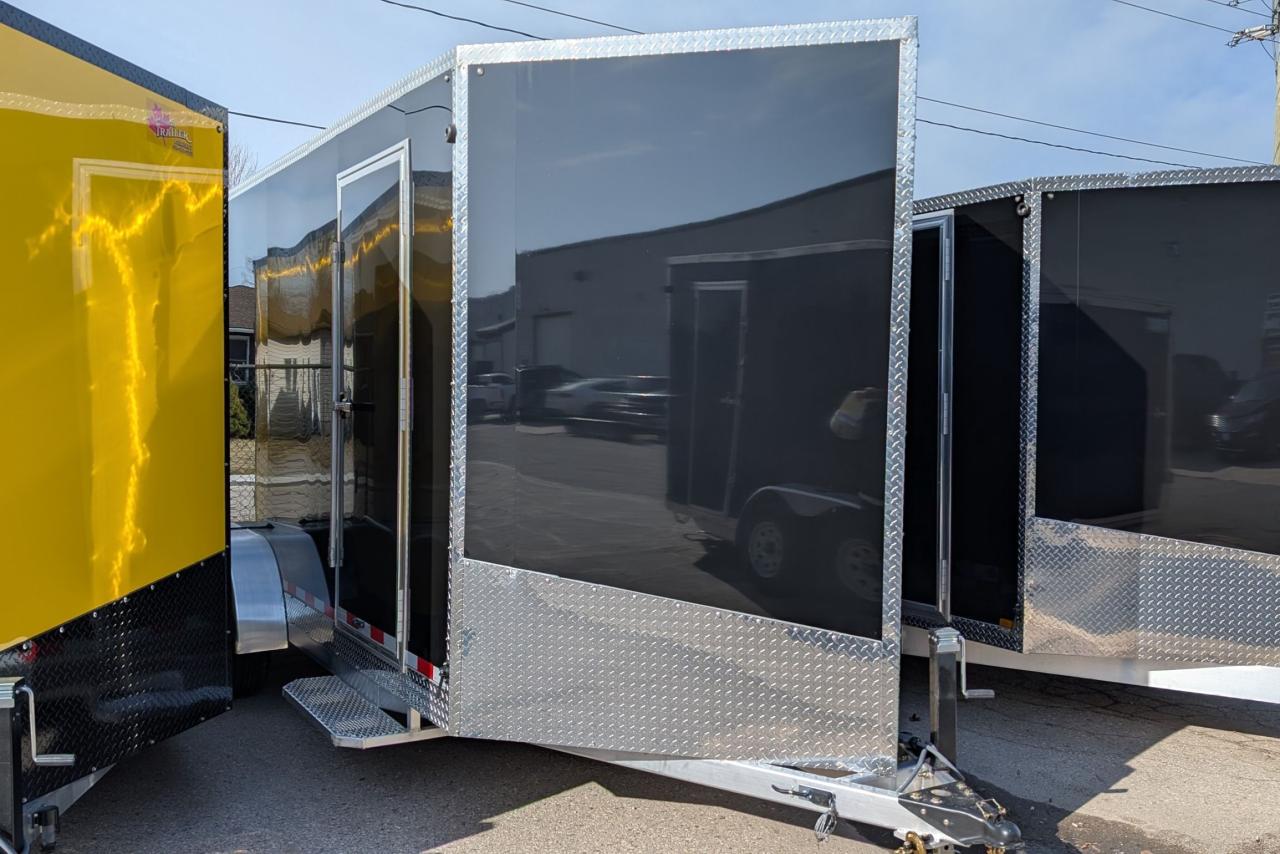 2025 Canadian Trailer Company 7x16 V-Nose Cargo Trailer Aluminum Tandem Axle