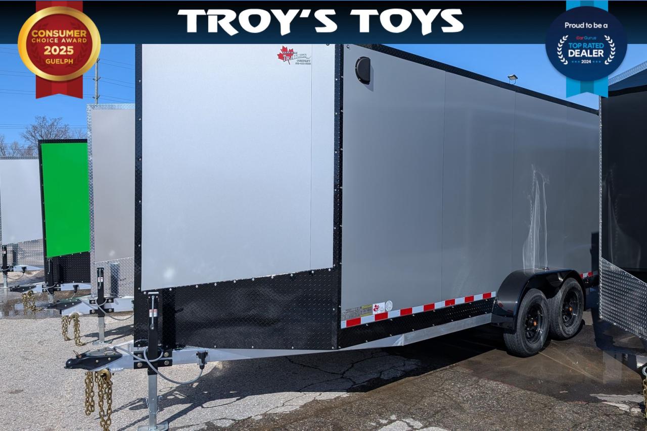 2025 Canadian Trailer Company 7x16 V-Nose Cargo Trailer Aluminum Tandem Axle