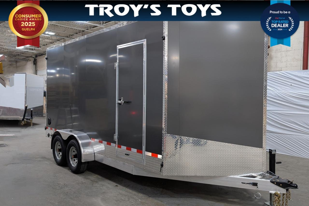 2025 Canadian Trailer Company 7x16 V-Nose Cargo Trailer Aluminum Tandem Axle