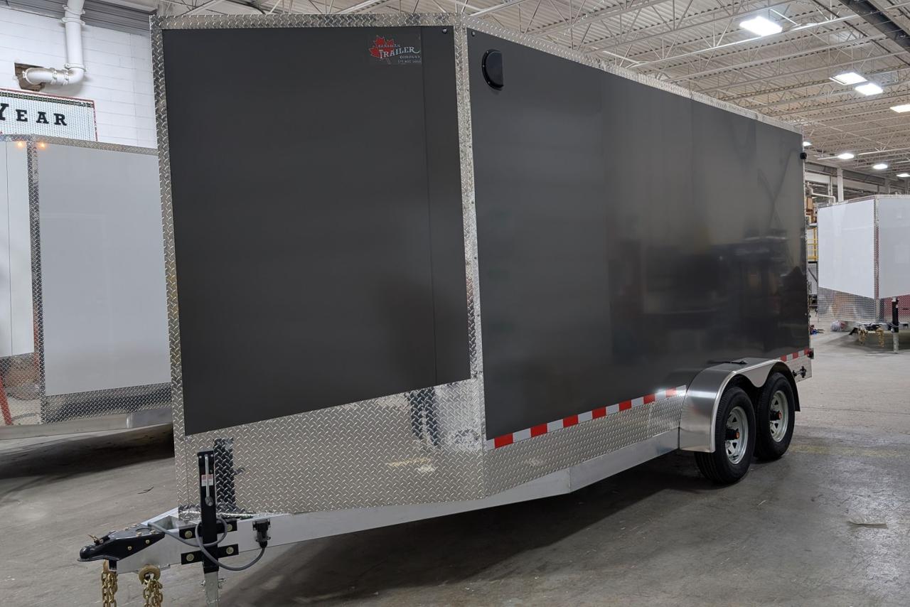 2025 Canadian Trailer Company 7x16 V-Nose Cargo Trailer Aluminum Tandem Axle