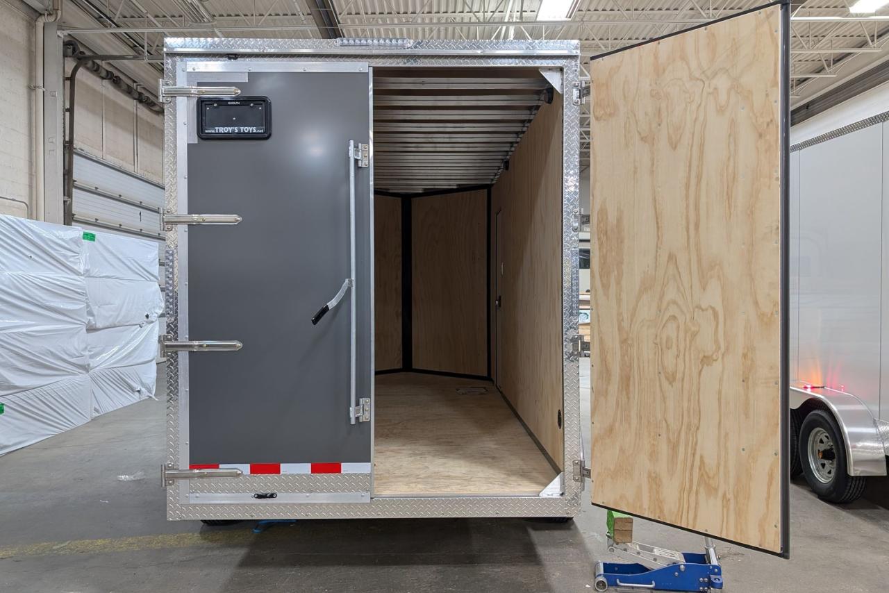 2025 Canadian Trailer Company 7x16 V-Nose Cargo Trailer Aluminum Tandem Axle