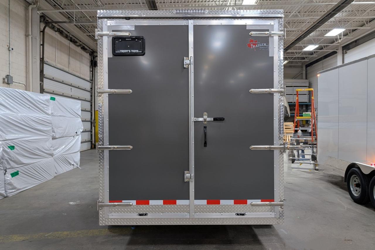 2025 Canadian Trailer Company 7x16 V-Nose Cargo Trailer Aluminum Tandem Axle
