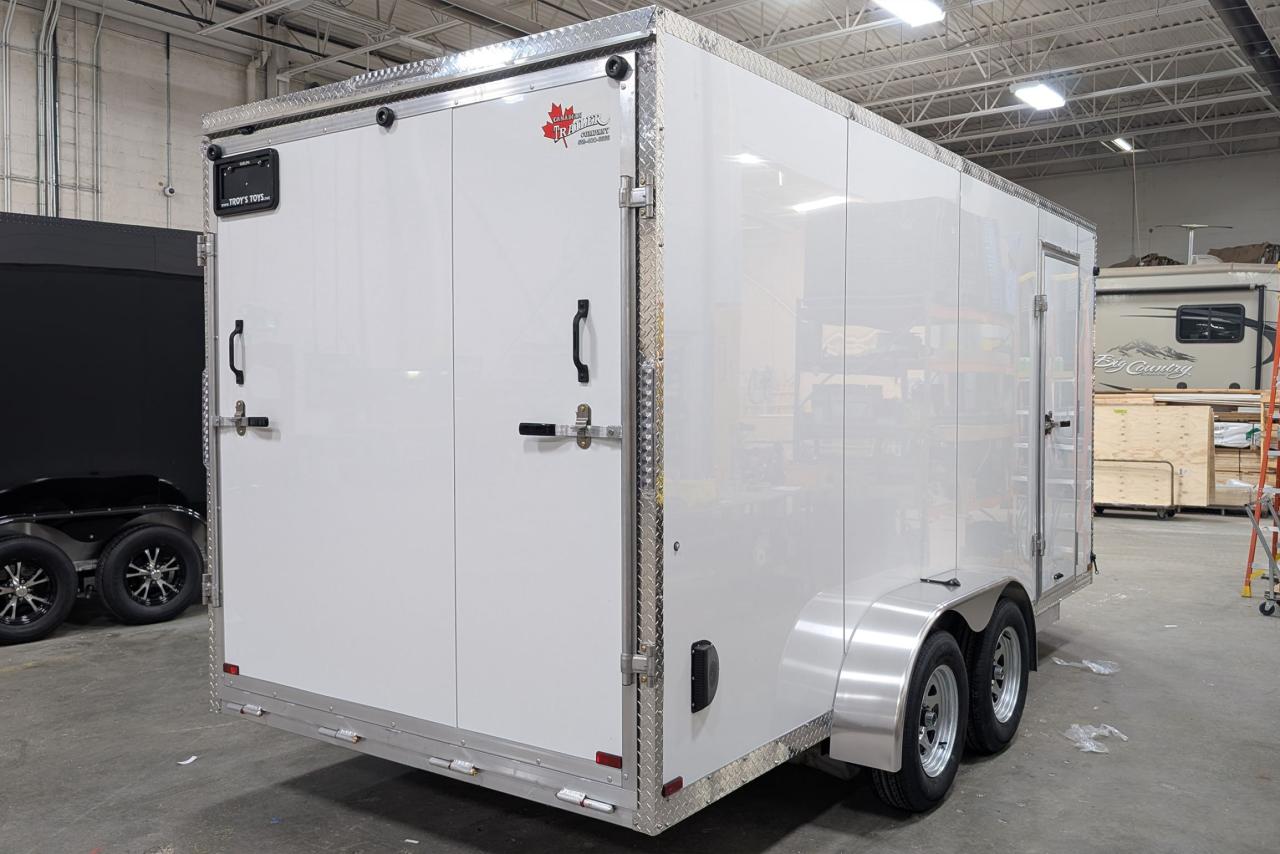 2025 Canadian Trailer Company 7x16 V-Nose Cargo Trailer Aluminum Tandem Axle