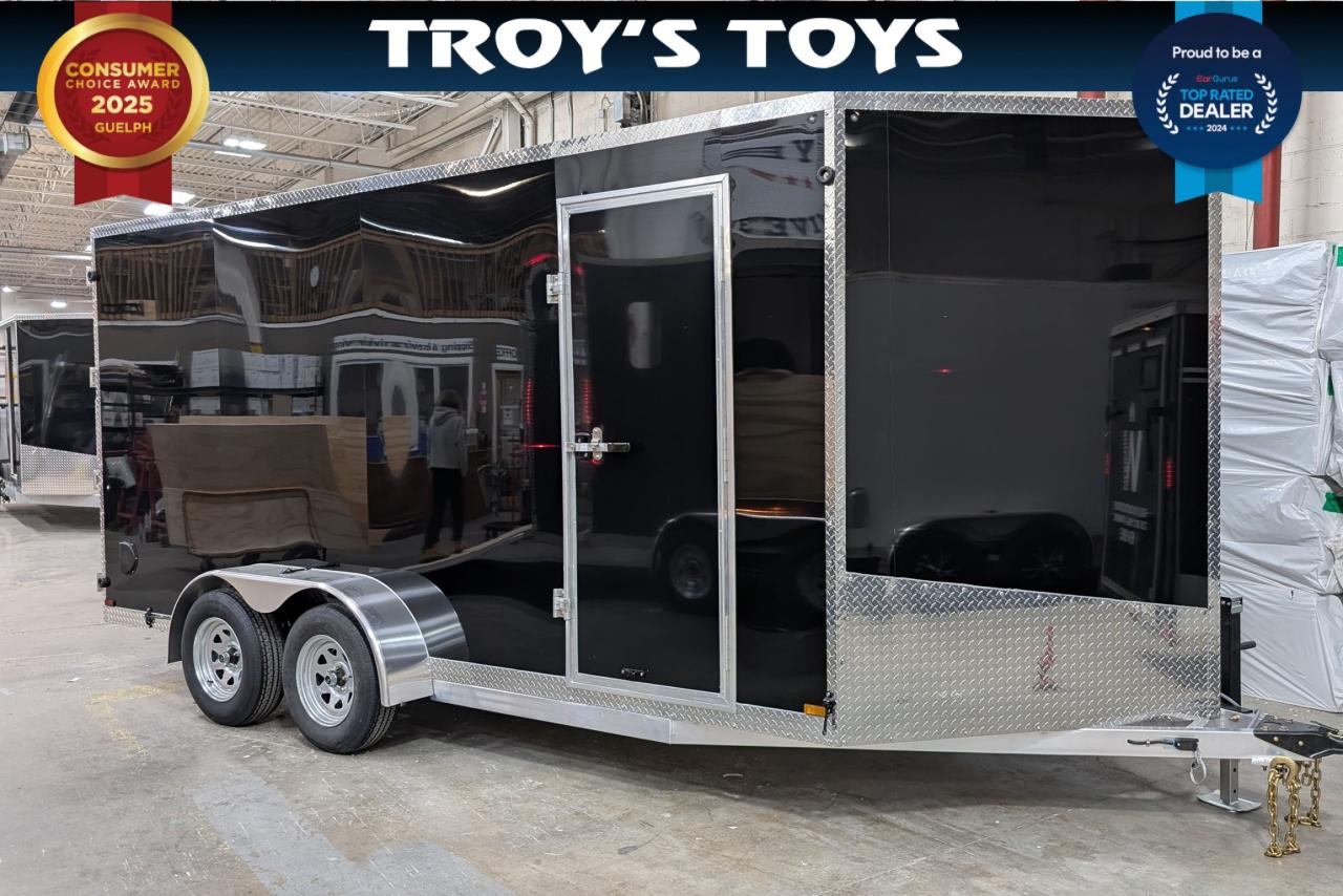 2025 Canadian Trailer Company 7x16 V-Nose Cargo Trailer Aluminum Tandem Axle