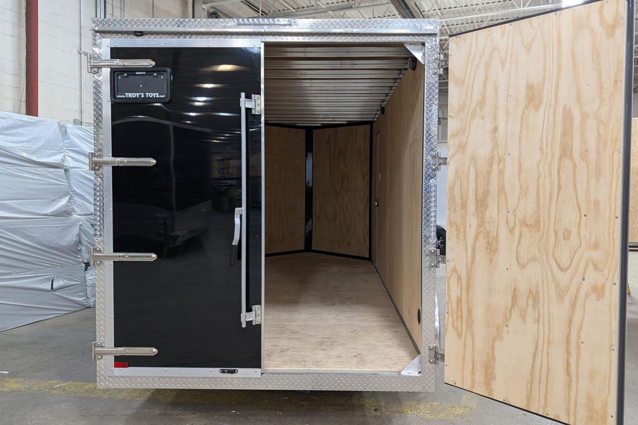 2025 Canadian Trailer Company 7x16 V-Nose Cargo Trailer Aluminum Tandem Axle