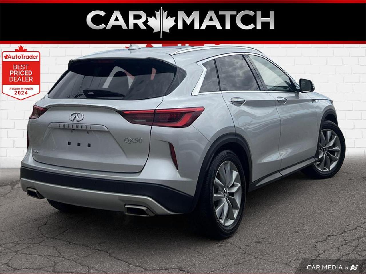 2019 Infiniti QX50 ESSENTIAL / AWD / ROOF / LEATHER / NO ACCIDENTS - Photo #5