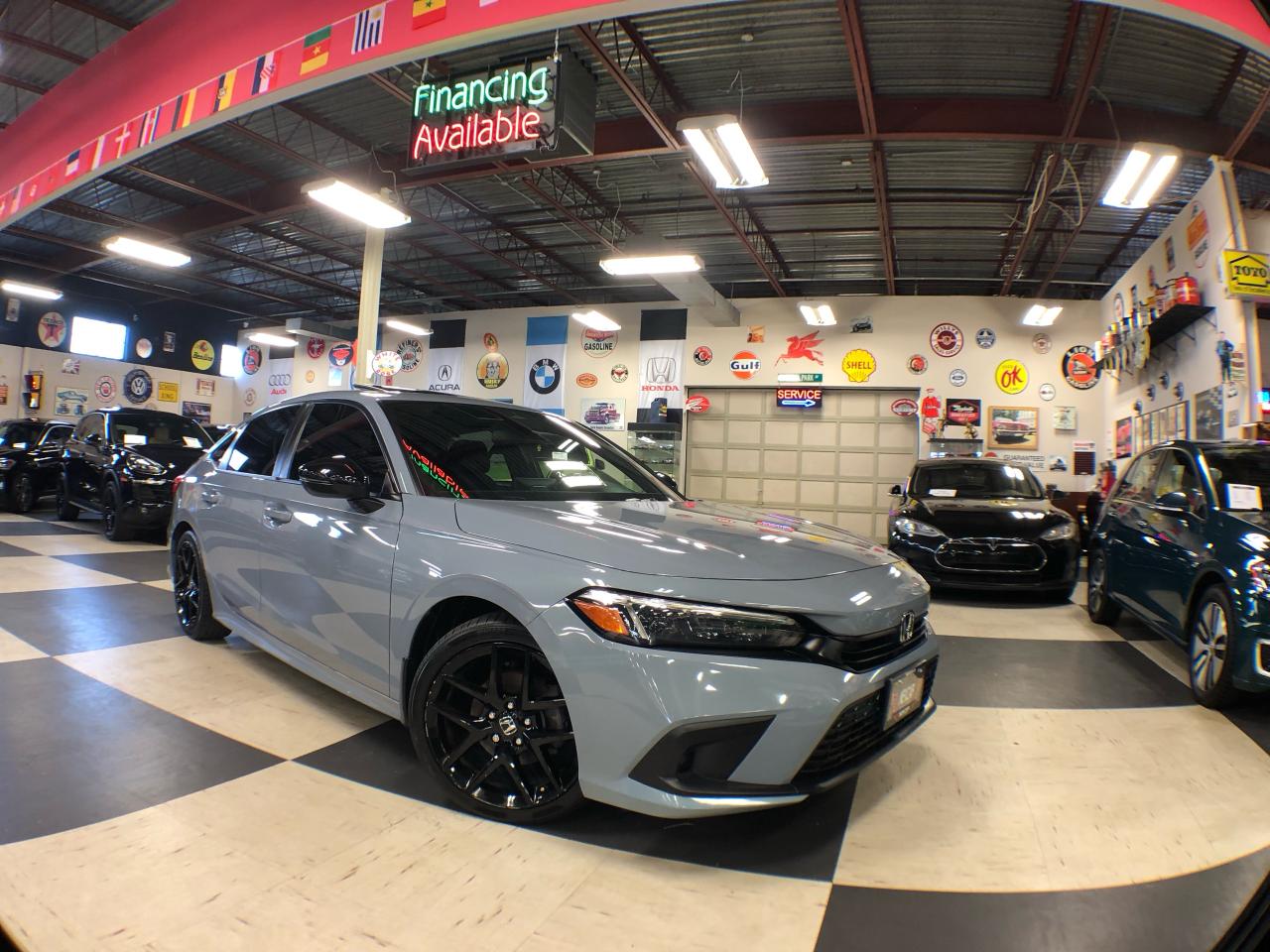 Used 2022 Honda Civic SPORT AUTO SUNROOF CARPLAY L/ASSIST B/SPOT CAMERA for sale in North York, ON