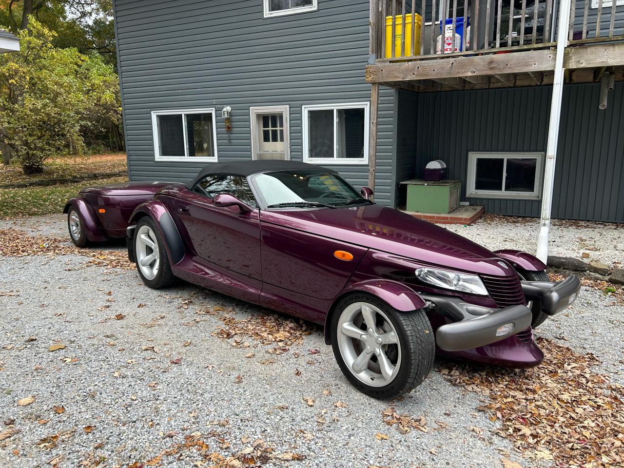1997 Plymouth Prowler With only 5300 km / Matching trailer - Photo #38