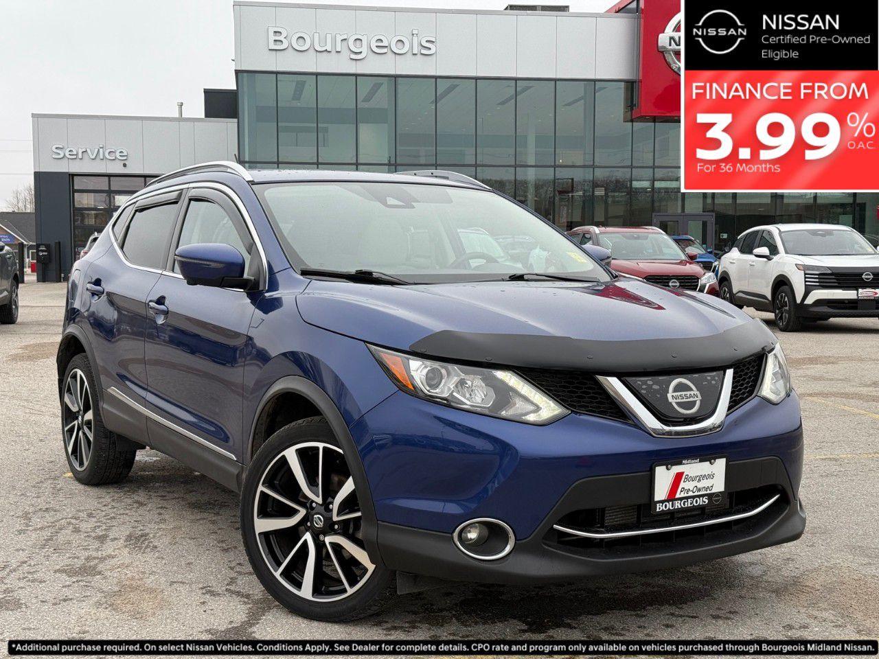 Used 2018 Nissan Qashqai AWD SL CVT for sale in Midland, ON