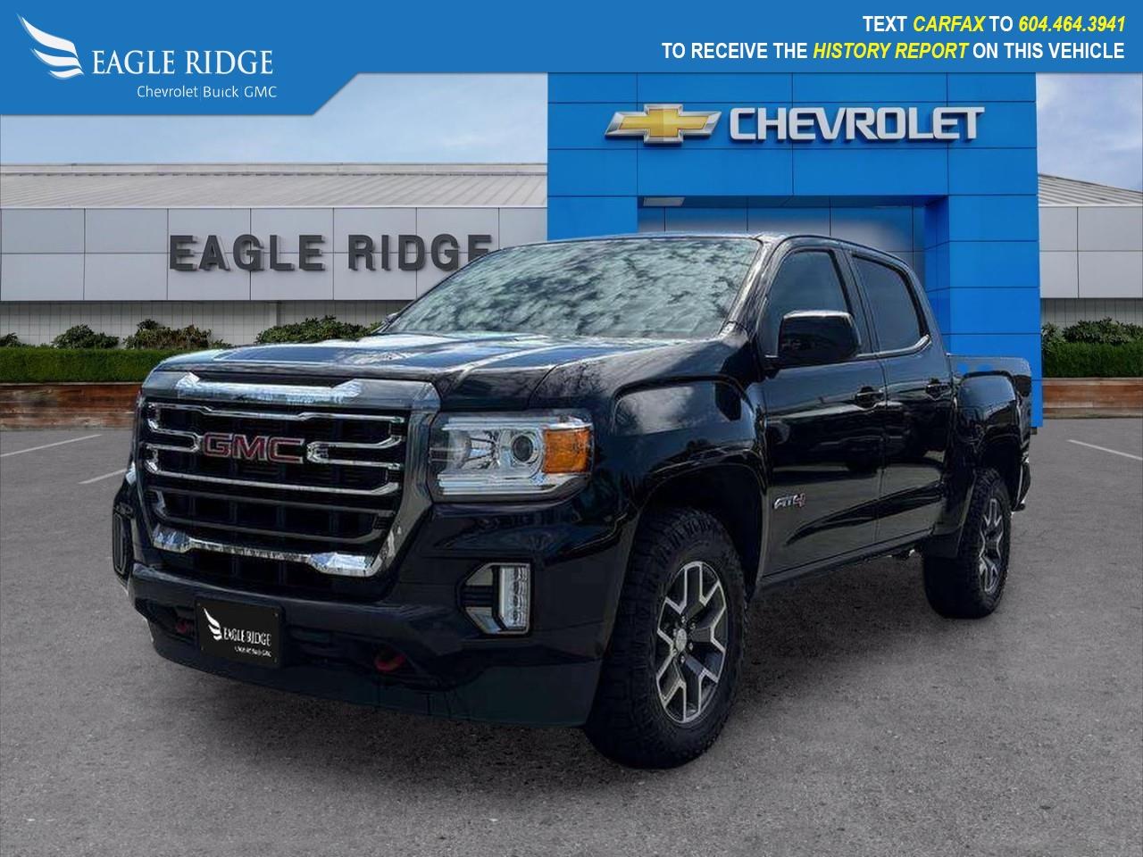 Used 2021 GMC Canyon AT4 w/Cloth Power driver seat, Power steering, Power windows, Premium audio system: GMC Infotainment System, Remote keyless entry, Security system, Speed control for sale in Coquitlam, BC
