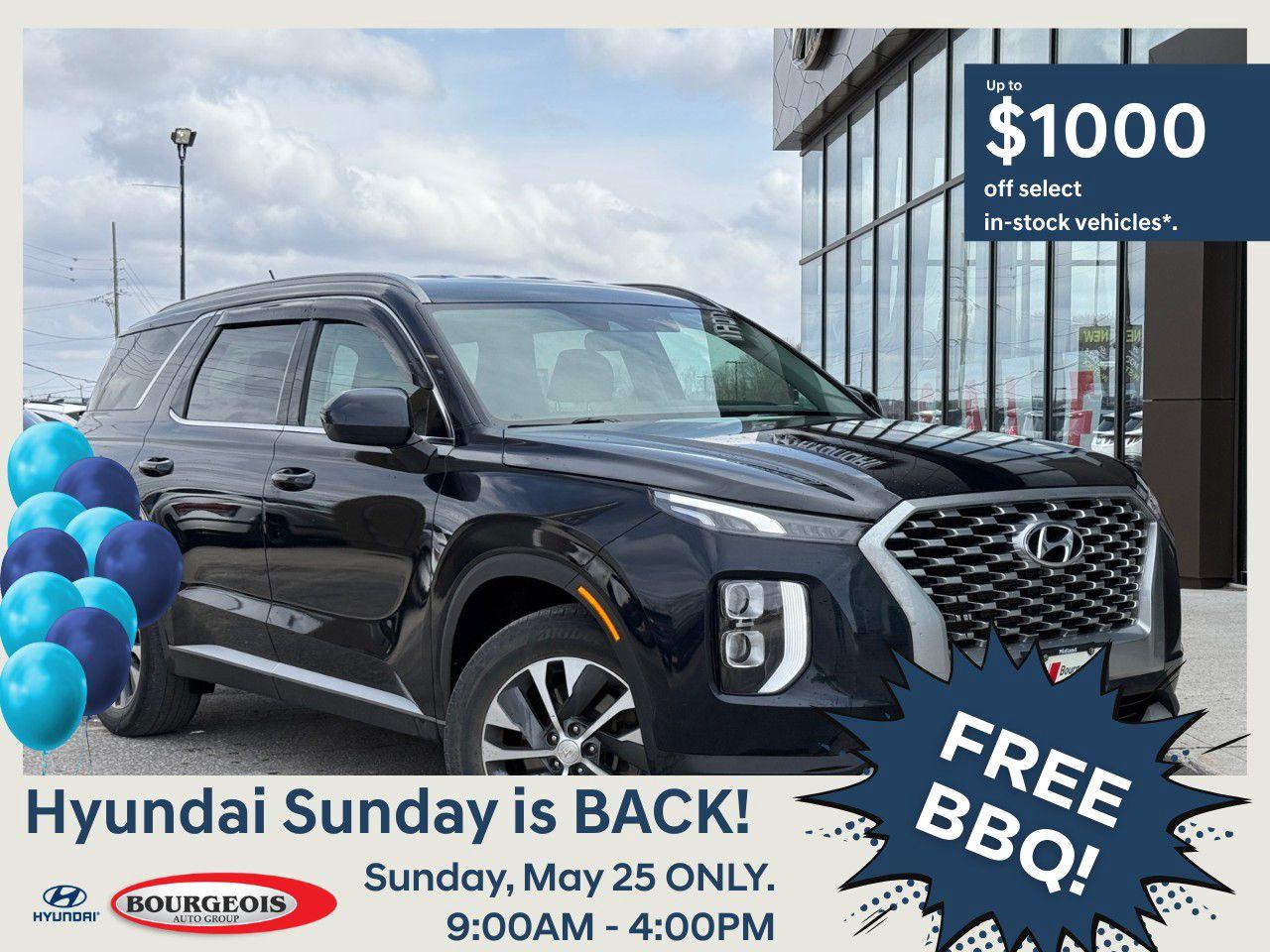 Used 2020 Hyundai PALISADE Essential 8-Passenger AWD for sale in Midland, ON