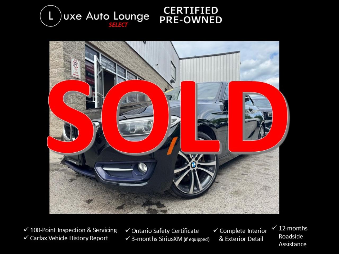 Used 2015 BMW 228i 228 M-SPORT RARE 6SPD MANUAL!! SUNROOF, LOADED! for sale in Orleans, ON
