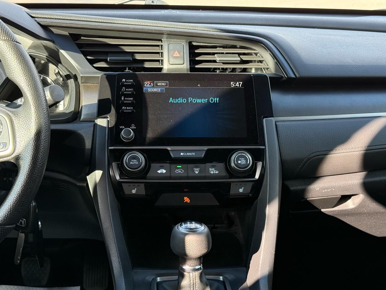 2020 Honda Civic LX Manual BACKUP|BLUETOOTH|HEATED SEATS - Photo #9