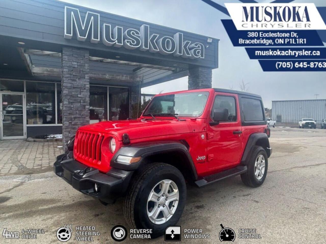 Used 2021 Jeep Wrangler Sport S for sale in Bracebridge, ON