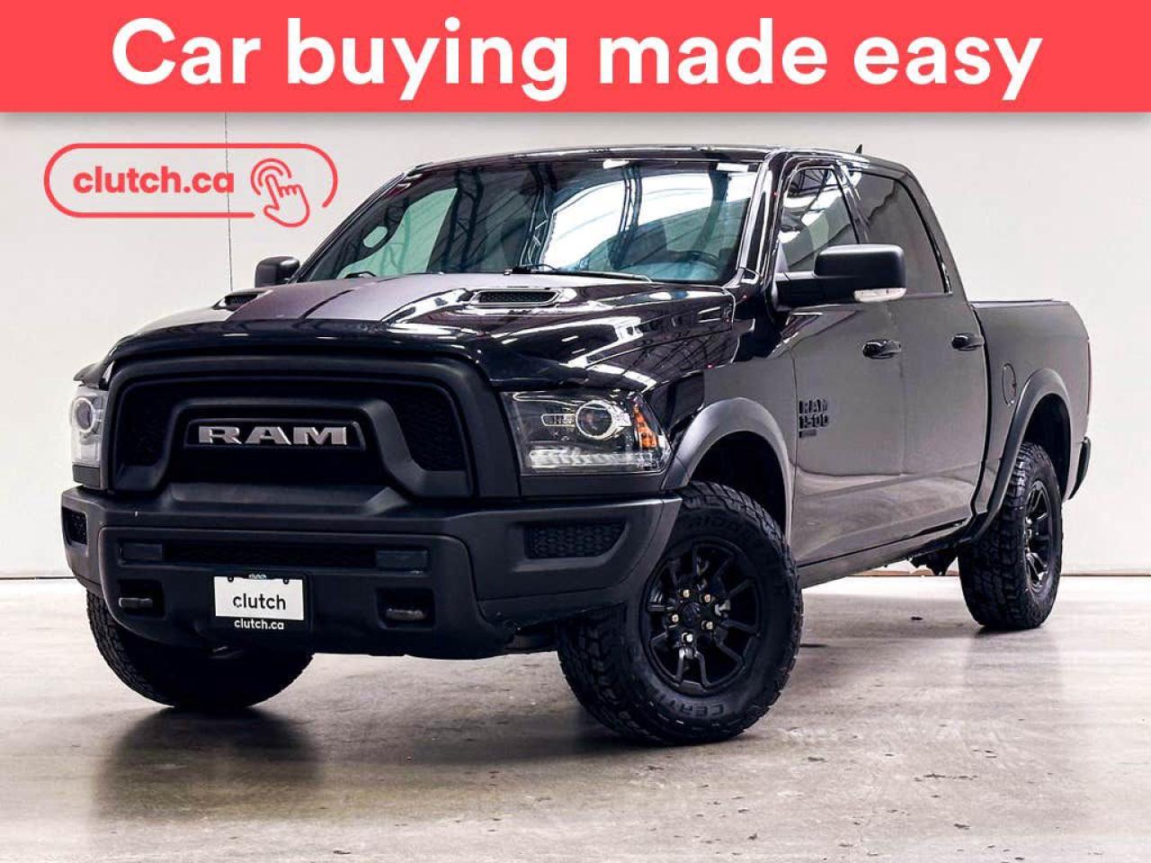 Used 2021 RAM 1500 Classic Warlock Crew Cab 4x4 w/ Apple CarPlay, Nav, Rearview Cam for sale in Toronto, ON