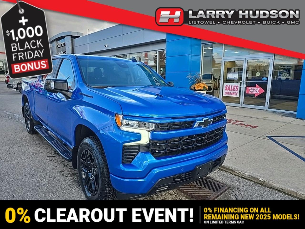 New 2025 Chevrolet Silverado 1500 RST for sale in Listowel, ON