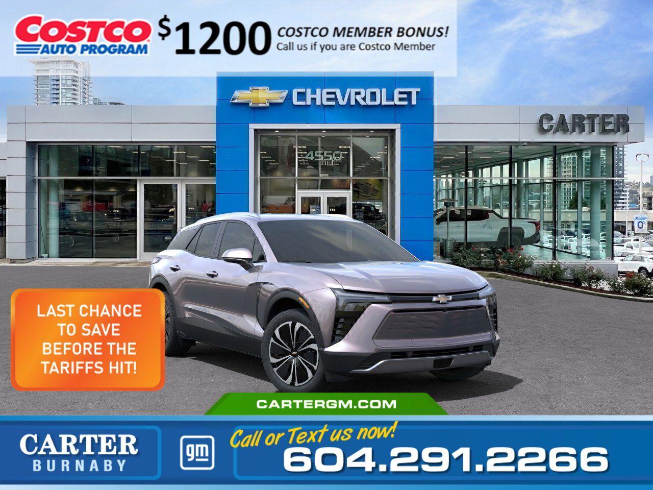 New 2025 Chevrolet Blazer EV | Beat the Tariffs — Lock In Your Price Now! for sale in Burnaby, BC