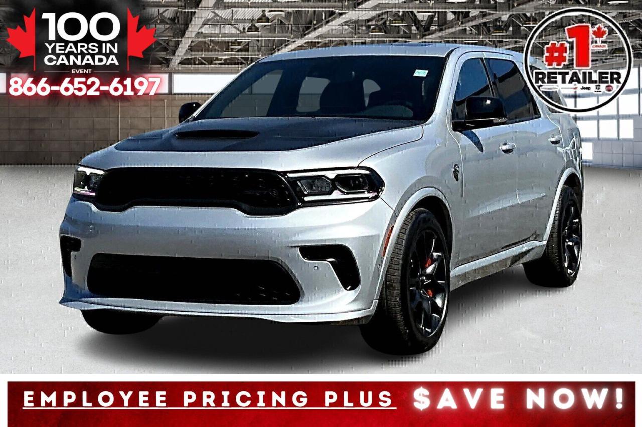 New 2025 Dodge Durango SRT Hellcat Silver Bullet  | 6.2L V8 HEMI | 710 HP for sale in Mississauga, ON