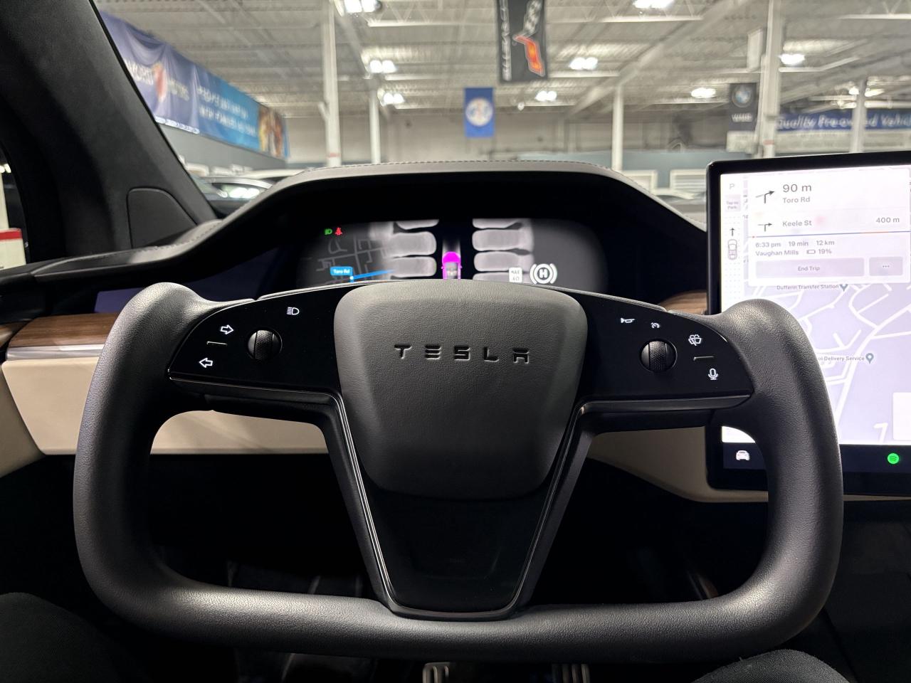 2023 Tesla Model X AWD|FULLSELFDRIVING|FALCONDOORS|INSANEMODE|CREAM|+ - Photo #53