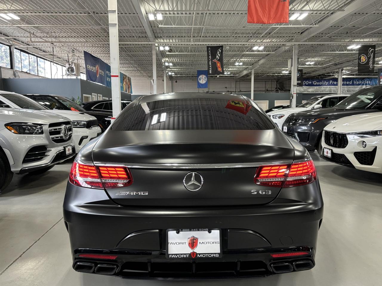 2018 Mercedes-Benz S-Class S63 AMG|COUPE|V8BITURBO|4MATIC+|NIGHTVIS|MASSAGE|+ - Photo #9