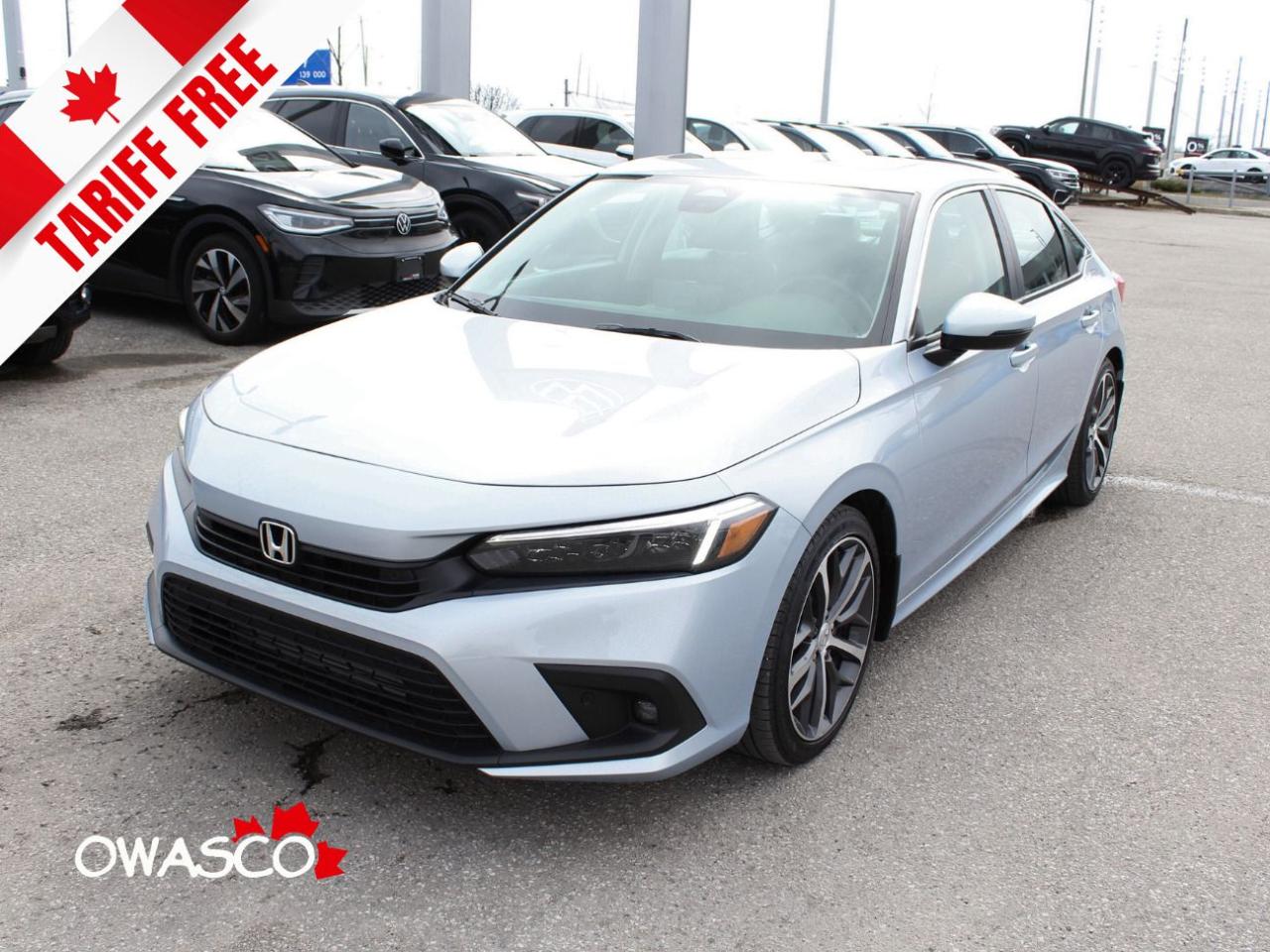 Used 2022 Honda Civic Sedan 1.5L Touring! Sunroof! Clean CarFax! for sale in Whitby, ON