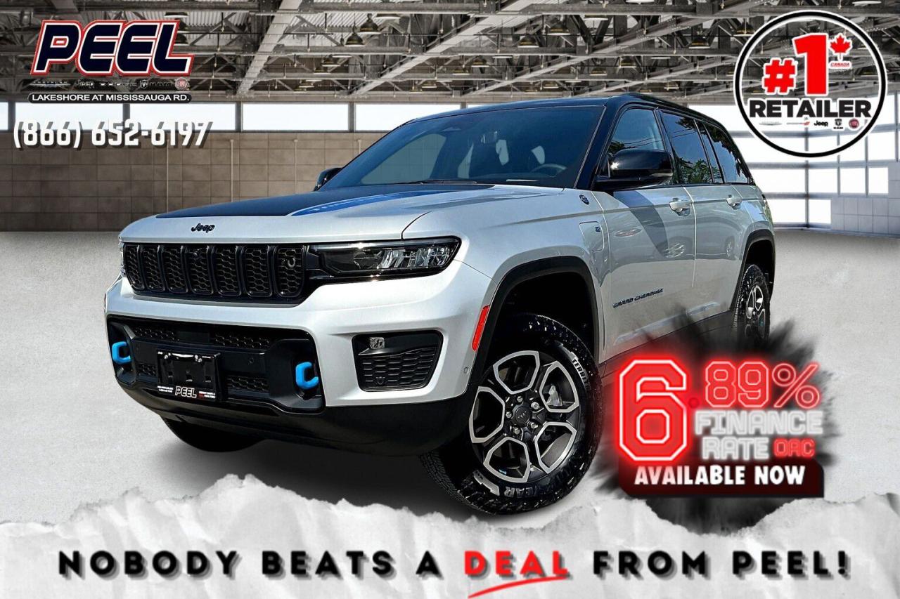 Used 2023 Jeep Grand Cherokee 4xe Trailhawk | Vented Leather | Adv Protech|DEMO|SAVE for sale in Mississauga, ON