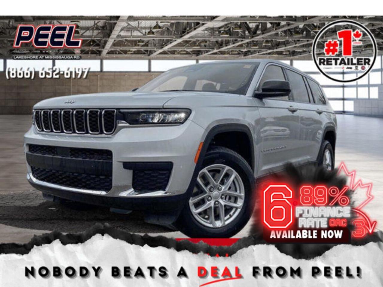 Used 2024 Jeep Grand Cherokee L Laredo 4X4 | SUNROOF | TOW PKG | 7 PASSENGER for sale in Mississauga, ON