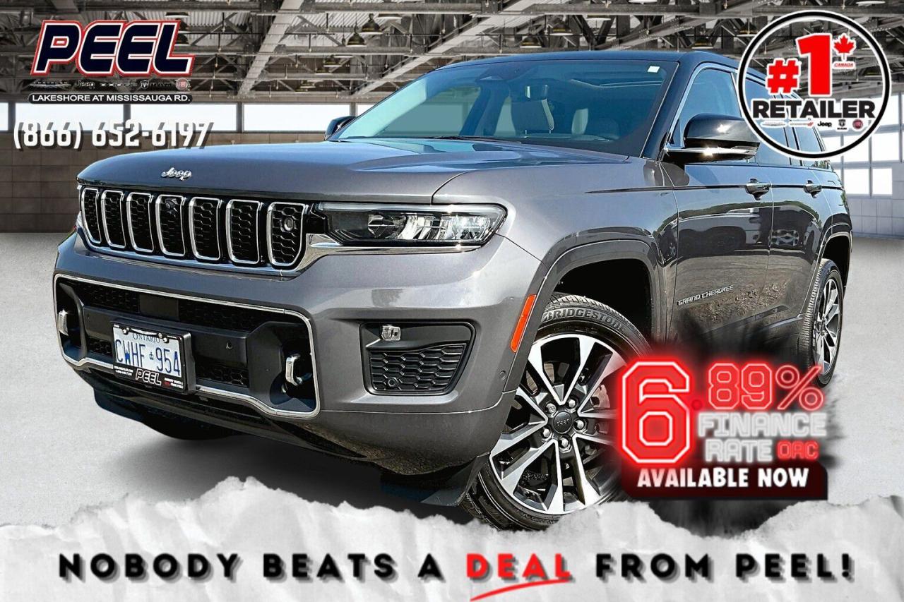 Used 2023 Jeep Grand Cherokee Overland | 5.7L HEMI V8 | FULLY LOADED | DEMO SAVE for sale in Mississauga, ON