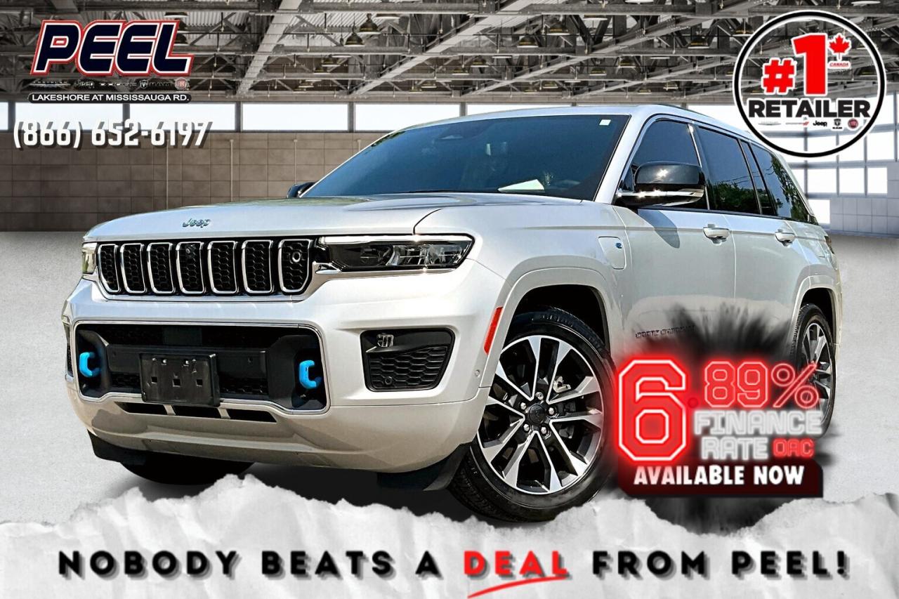 Used 2023 Jeep Grand Cherokee 4xe Overland | Vented Leather | Panoroof | DEMO/SAVE for sale in Mississauga, ON