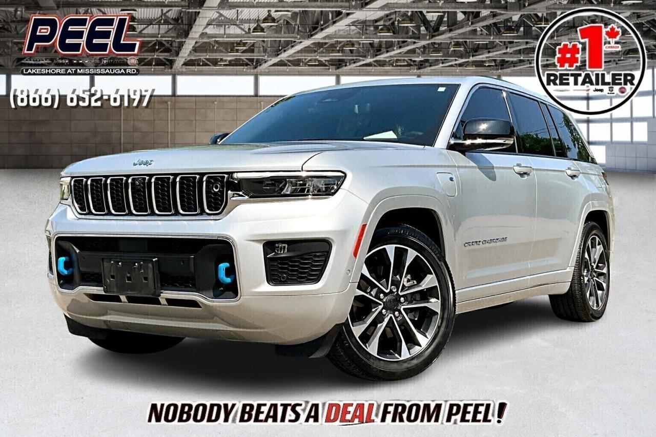 Used 2023 Jeep Grand Cherokee 4xe Overland | Vented Leather | Panoroof | DEMO/SAVE for sale in Mississauga, ON