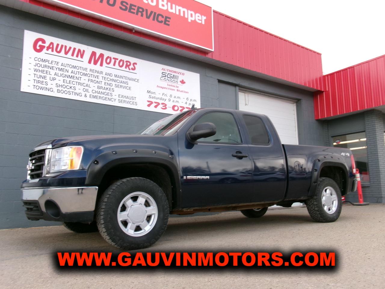 Used 2008 GMC Sierra 1500 4WD Loaded, One Owner, Inspected and Serviced for sale in Swift Current, SK