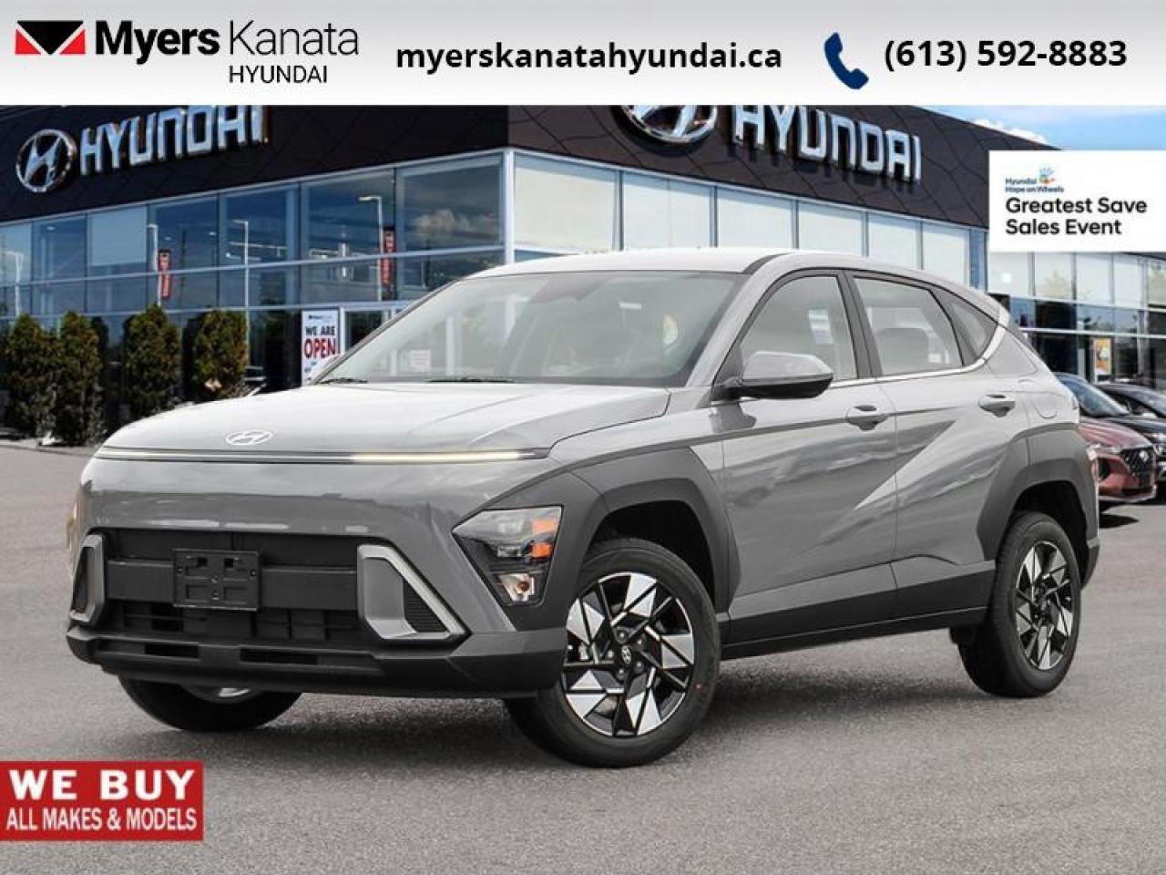 New 2025 Hyundai KONA Preferred AWD w/Trend Package  - $123.19 /Wk for sale in Kanata, ON