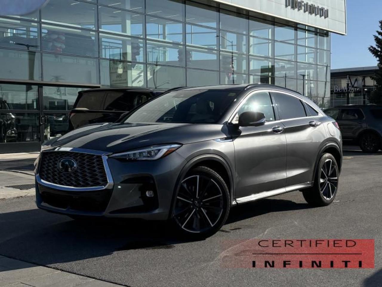 Used 2023 Infiniti QX 55 ESSENTIAL  - Certified - Leather Seats for sale in Ottawa, ON
