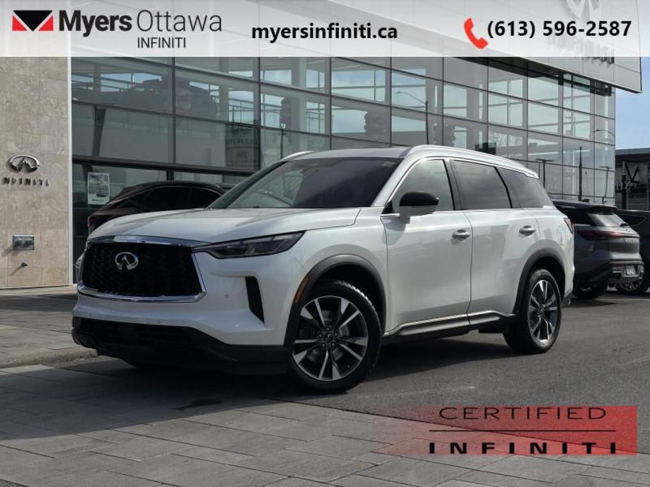 Used 2024 Infiniti QX60 LUXE  - Certified - Leather Seats for sale in Ottawa, ON