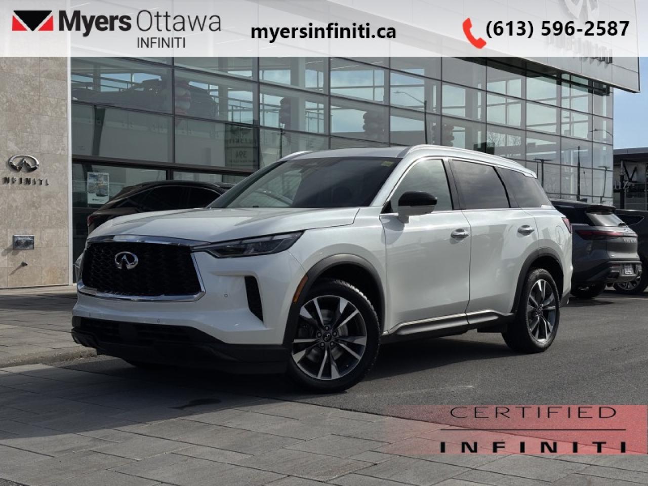 Used 2024 Infiniti QX60 LUXE  - Certified - Leather Seats for sale in Ottawa, ON