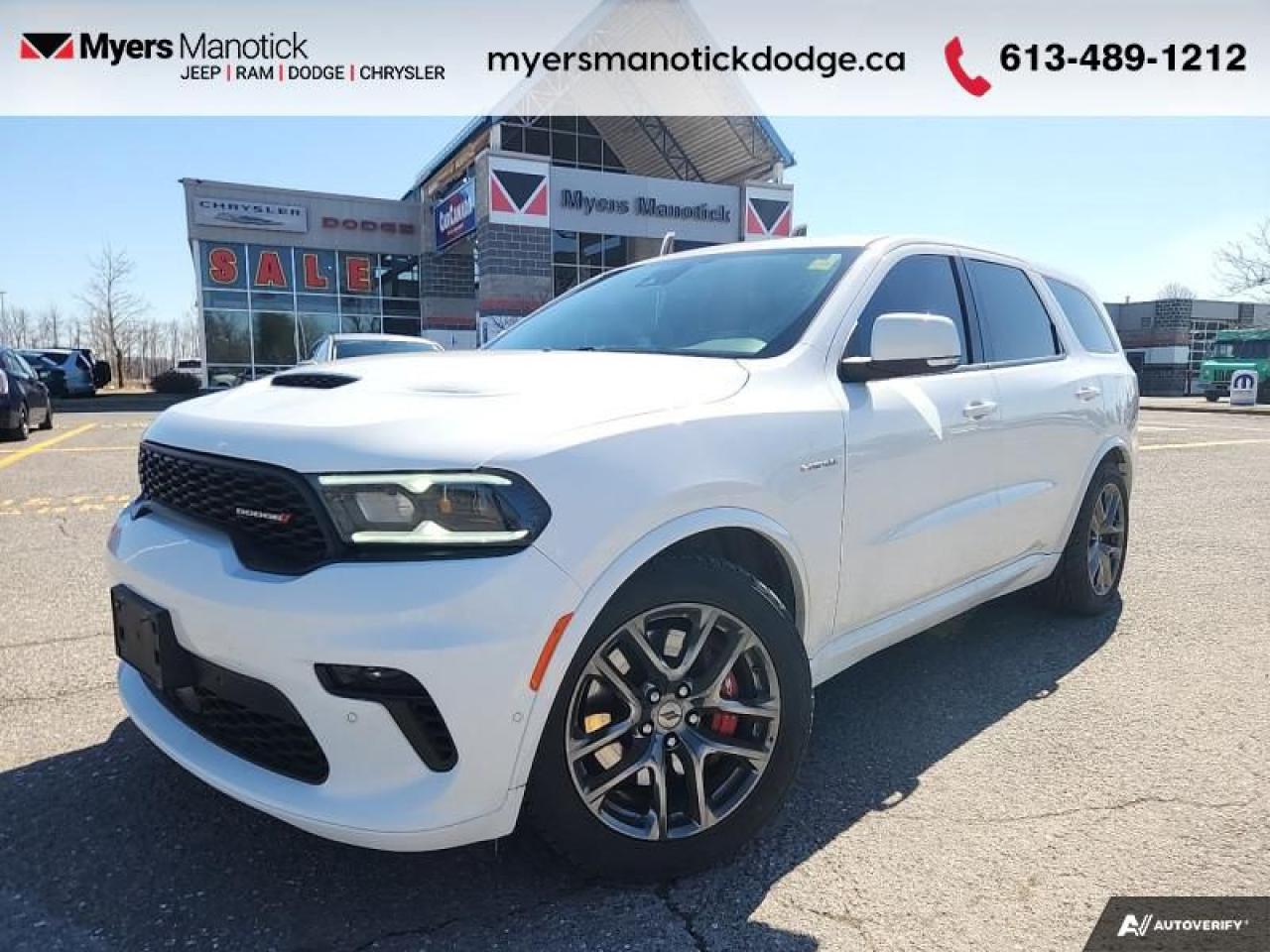 Used 2021 Dodge Durango R/T  -  - Air - Rear Air for sale in Ottawa, ON