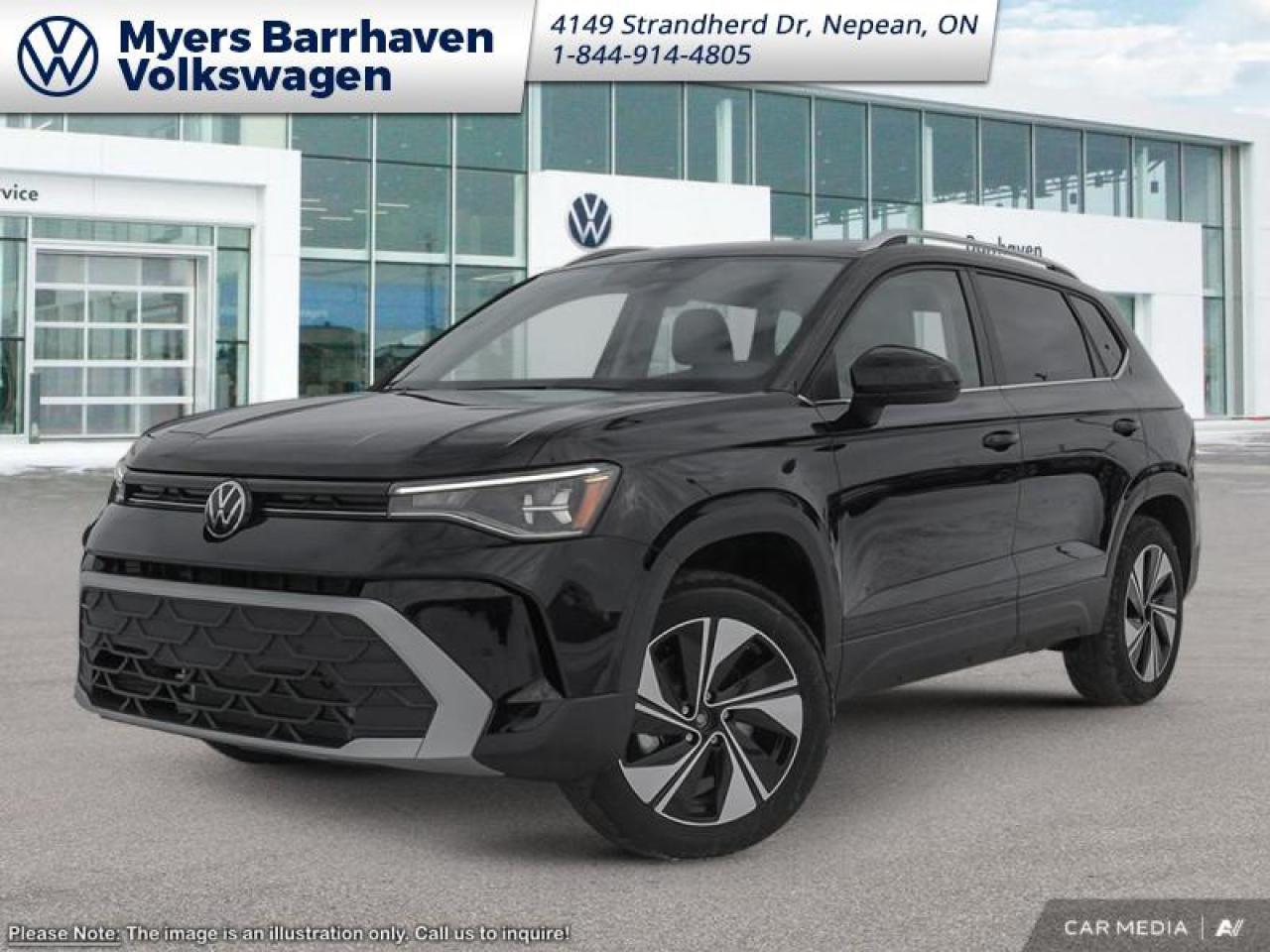 New 2025 Volkswagen Taos Comfortline  - Sunroof for sale in Nepean, ON