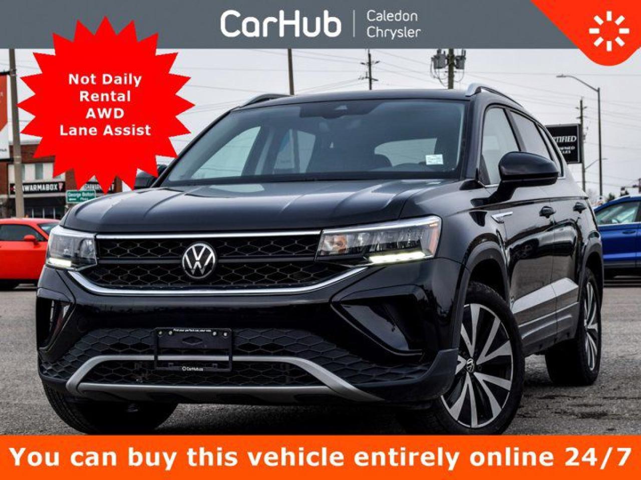 Used 2023 Volkswagen Taos Comfortline 4Motion Pano Sunroof Heated frt Seats for sale in Bolton, ON