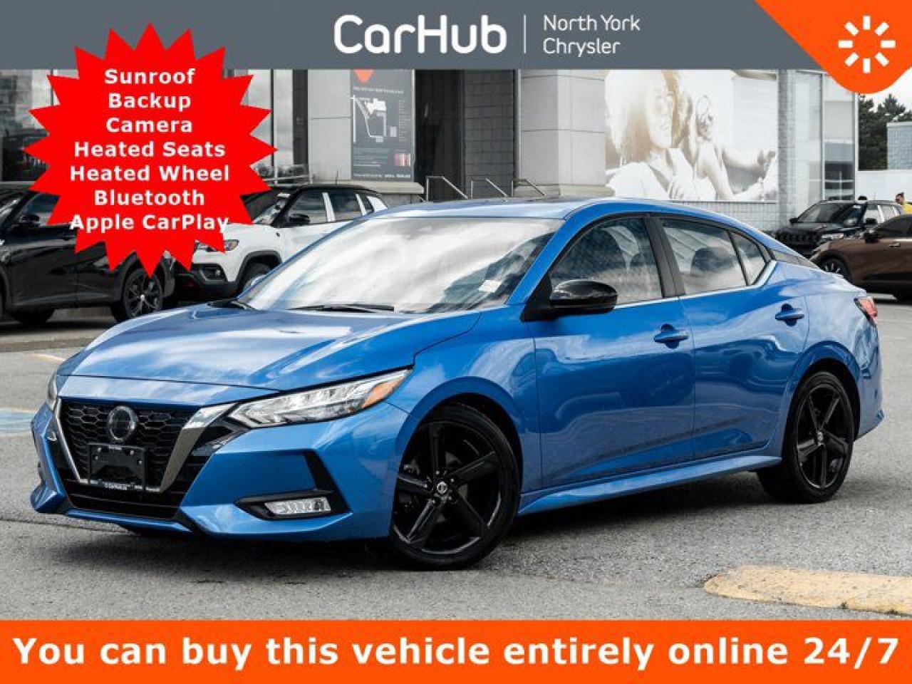 Used 2022 Nissan Sentra SR Sunroof Backup Cam Heated Seats Heated Wheel Bluetooth for sale in Thornhill, ON