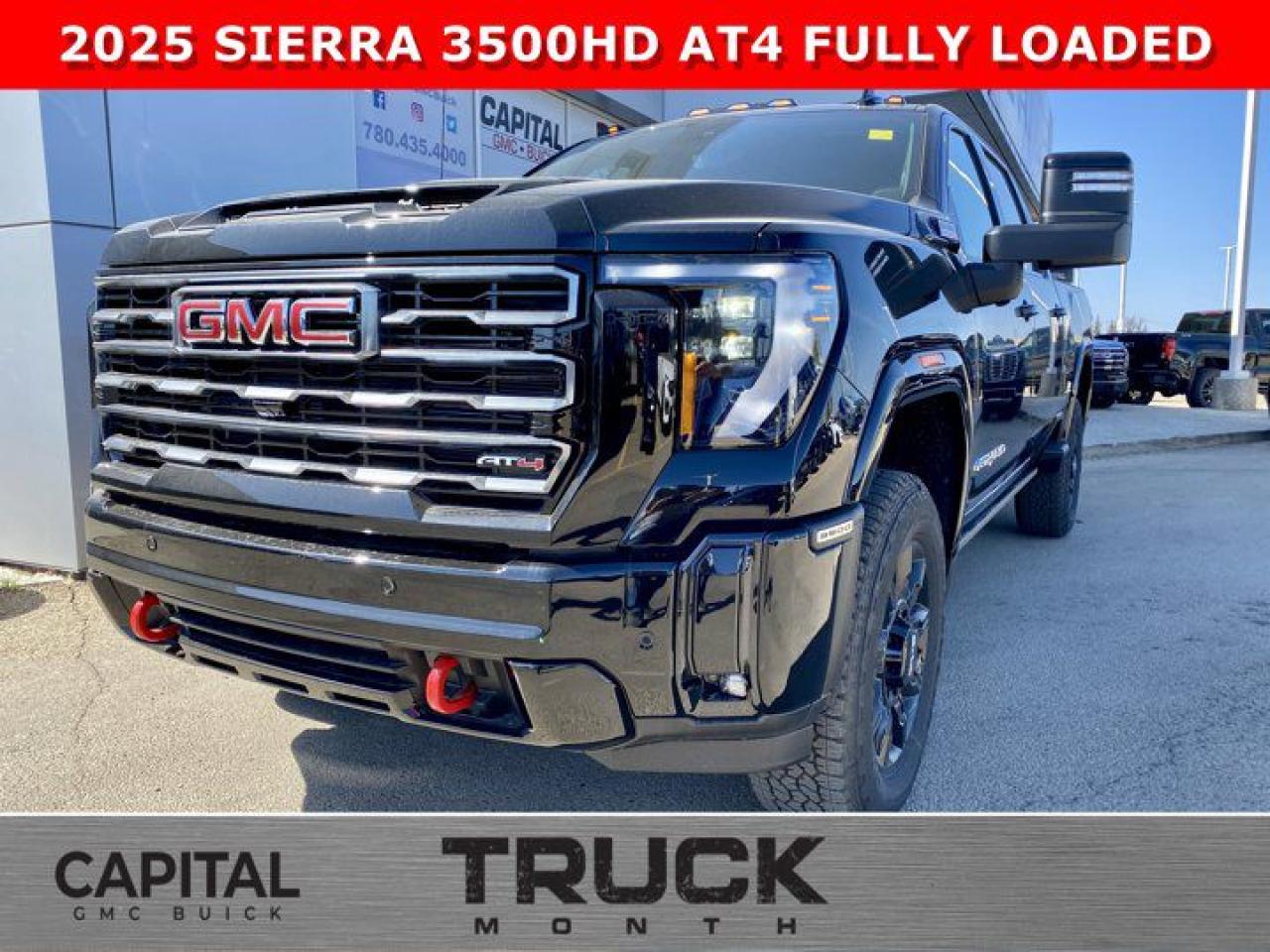 New 2025 GMC Sierra 3500 HD Crew Cab AT4 for sale in Edmonton, AB