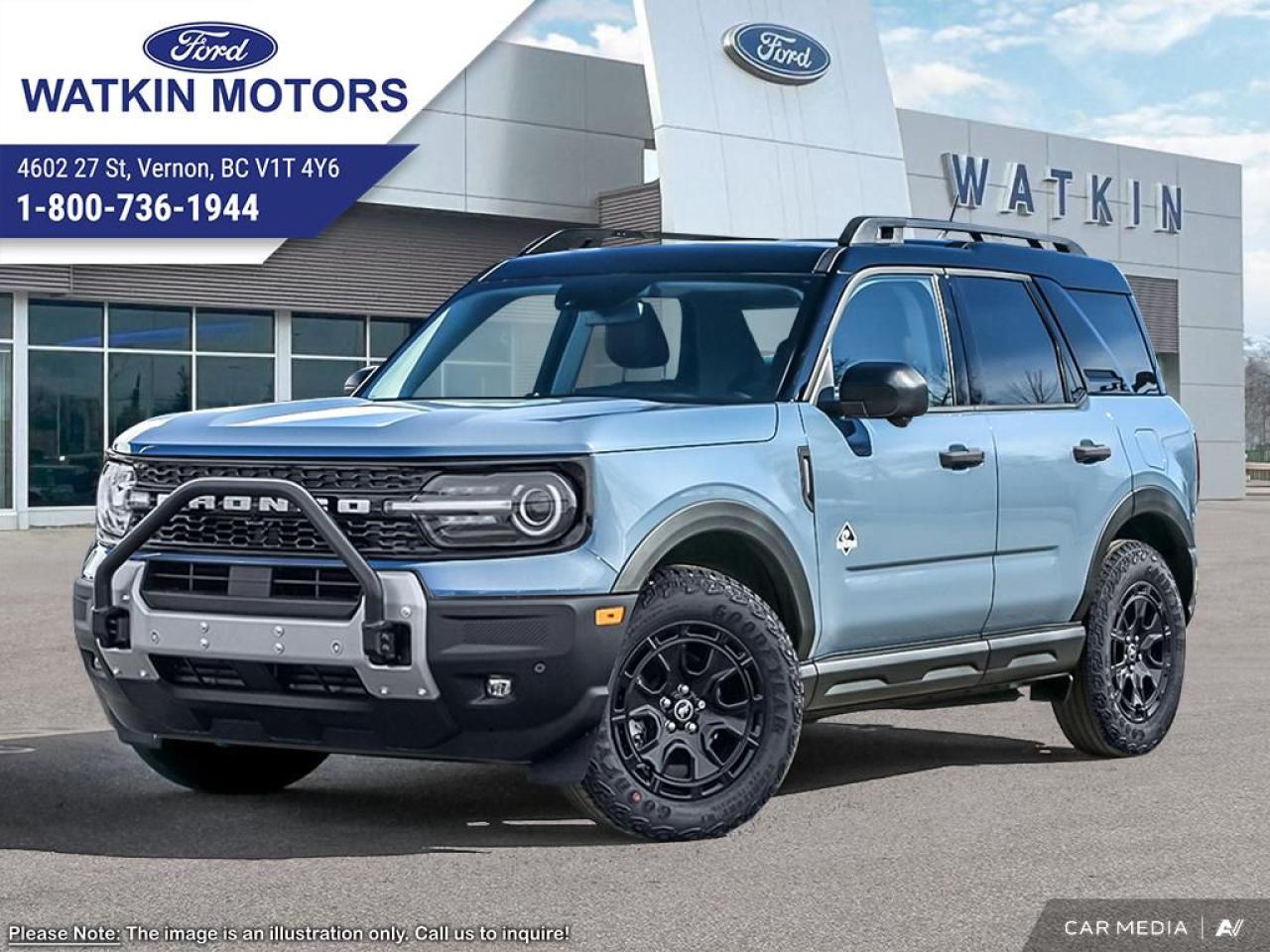 New 2025 Ford Bronco Sport Outer Banks for sale in Vernon, BC