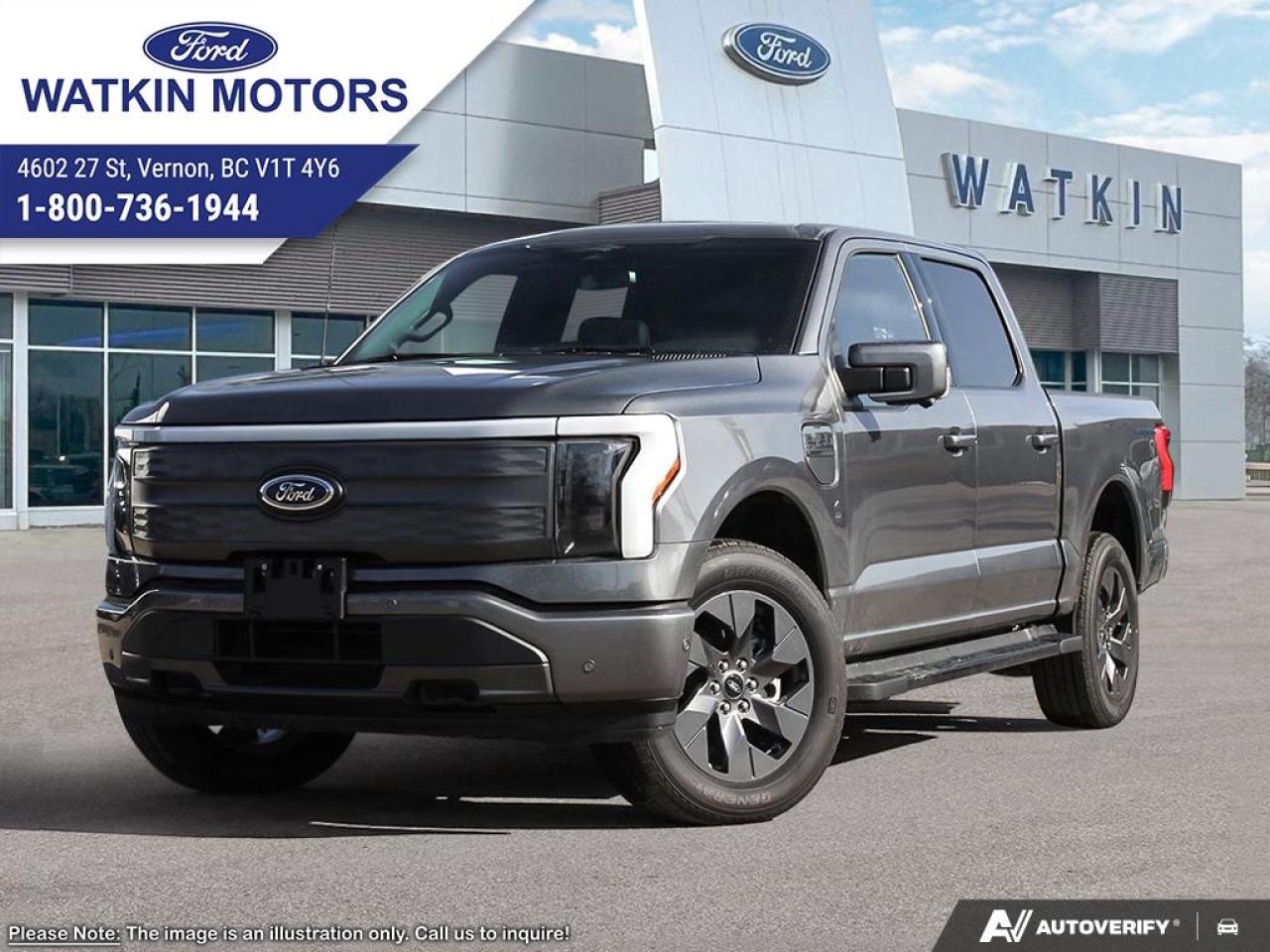 New 2025 Ford F-150 Lightning Lariat for sale in Vernon, BC