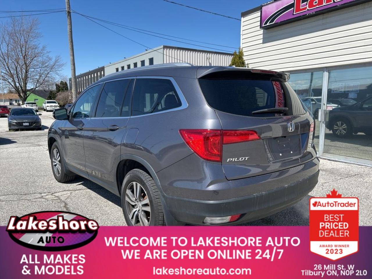 Used 2018 Honda Pilot EX-L NAVI for sale in Tilbury, ON