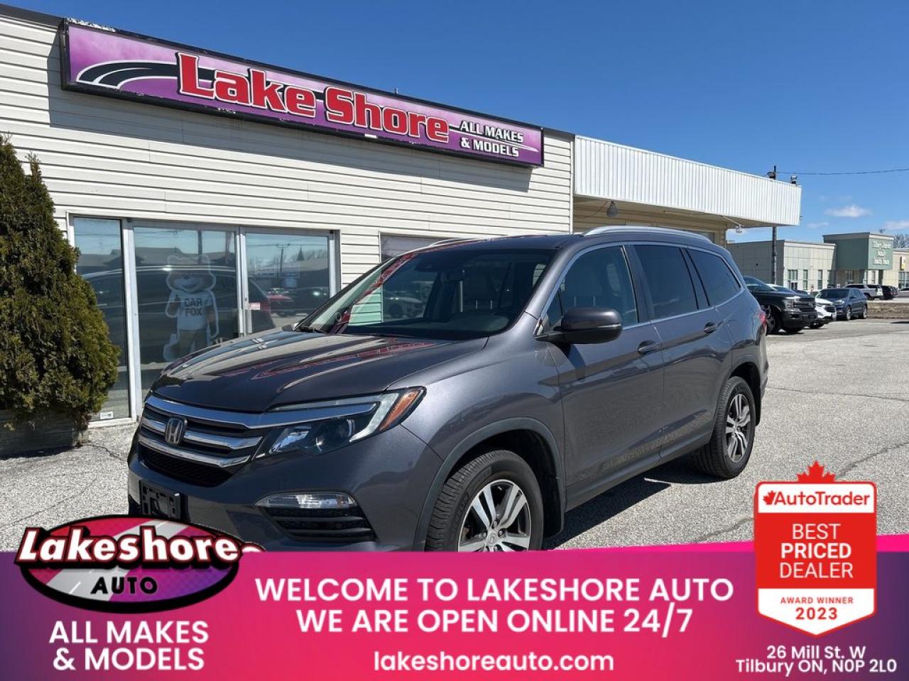Used 2018 Honda Pilot EX-L NAVI for sale in Tilbury, ON
